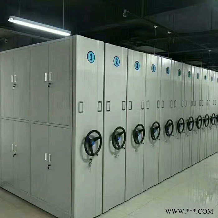 东杰  档案密集架  移动密集柜  档案柜  手动电动密集资料架  **图3
