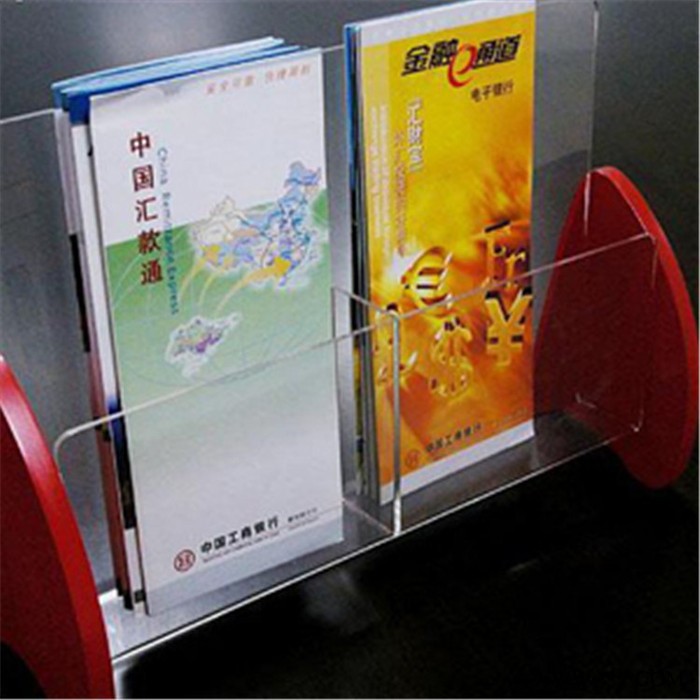 飞剑厂家定做  亚克力资料架 有机玻璃架子图2