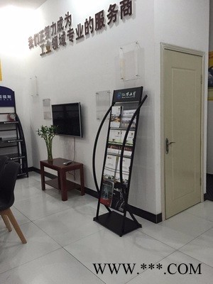 银行资料架房地产宣传架营业厅展架置业宣传展示架户型图展架图4