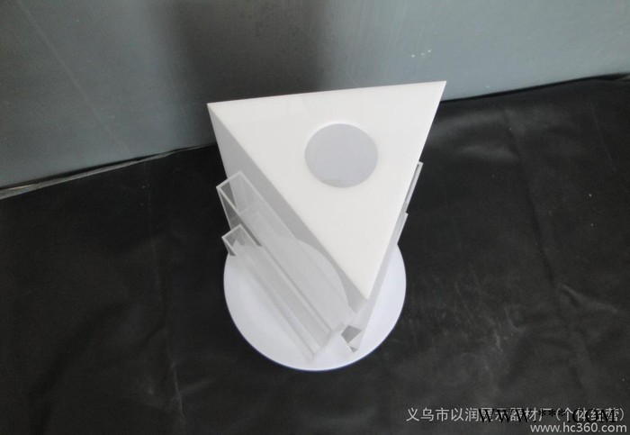 以润展示 亚克力展示架/资料架/旋转展示架/海报画册展示架图2