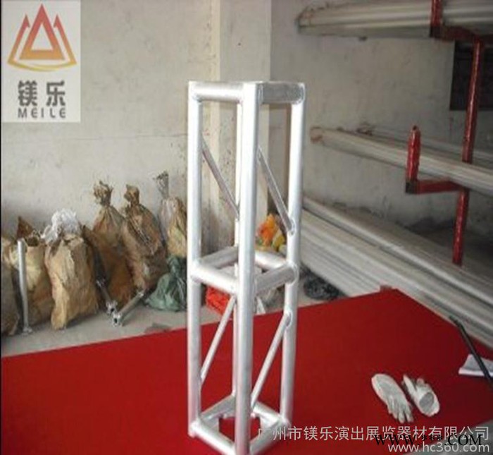 广州特价 **铝合金圆管桁架  铝合金海报架  铝合金圆管图3