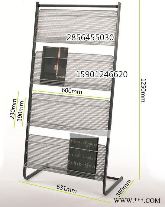 北京 金属旋转资料架价格办公室专用展示架供应图2