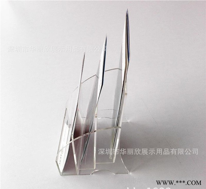 定做 有机玻璃资料盒 亚克力展示架 资料架 亚克力制品 加工图2