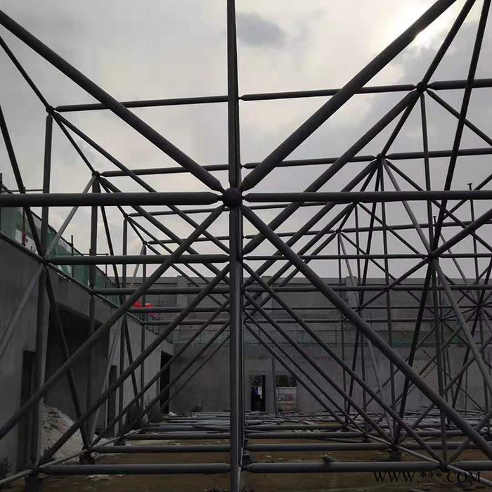 焊接球网架价格定做厂家 专业承接安装加工施工网架工程图4