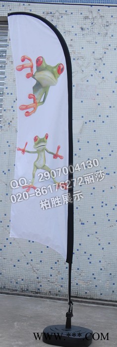 宝山、闵行、嘉定、金山沙滩旗制作 沙滩旗LISA图2