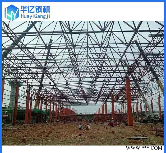 山东华亿专业承接钢结构工程网架钢结构工程设计加工安装图2