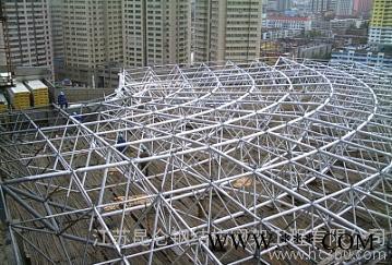 钢构网架设计加工安装及网架配件图3