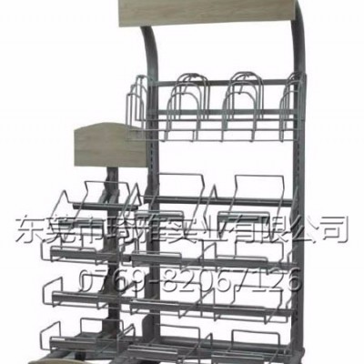 杂志架书报架资料架落地欧式铁艺创意报刊架宣传展示架子立体书架