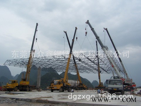 钢结构加油站,雨棚,网架加工安装图2