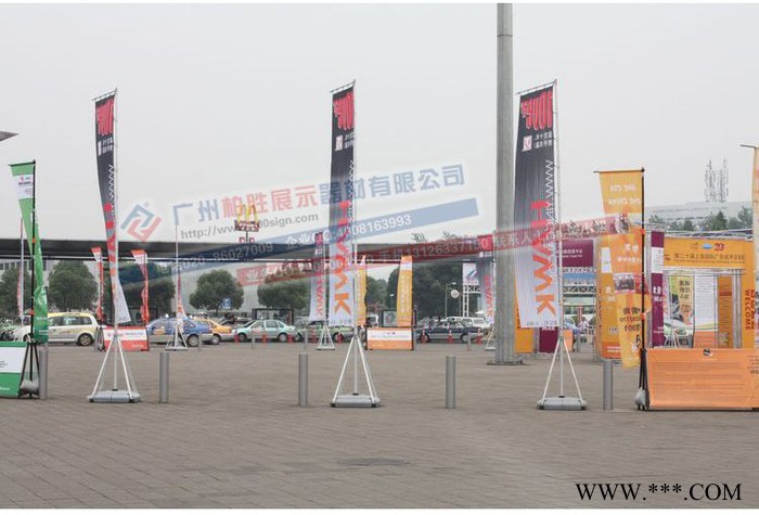 柏胜展示供应五米注水旗、广告旗、道旗、沙滩旗厂家图2