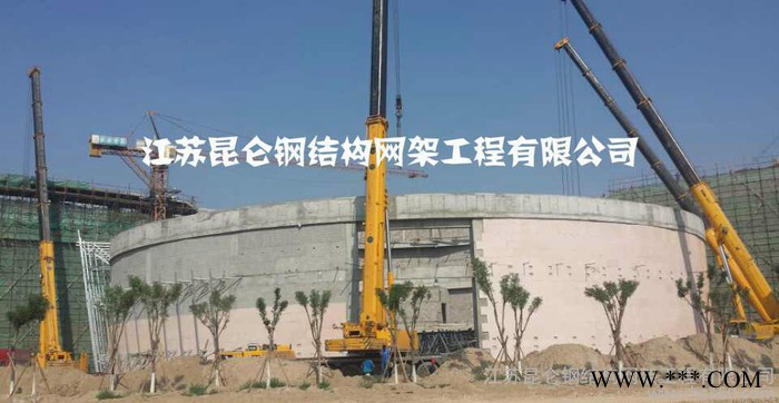 专业设计加工安装螺栓球网架,及网架配件图2