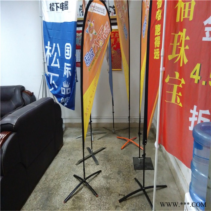 定制  沙滩旗 沙滩旗底座 沙滩旗杆 水滴旗 水滴旗底座图8