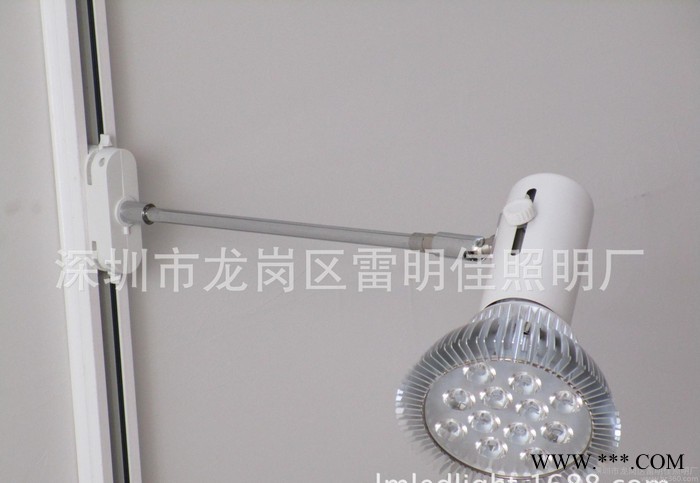 直销展会长臂射灯八棱柱展位展览射灯画展板墙广告射灯图2