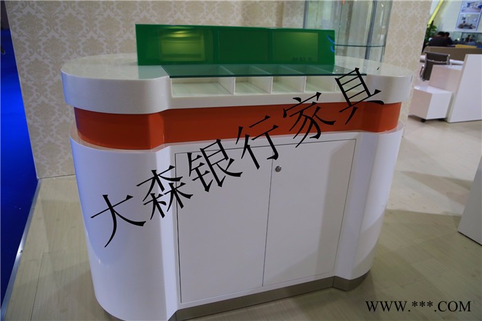 大森银行大堂经理台接待台 咨询引导台 吉林农村商业银行接待台 长春农信社接待台 九台商业银行接待台图4
