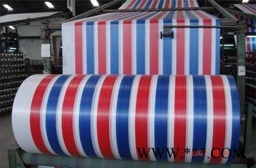 **彩条布 防水布 防雨布 塑料布 四色双膜遮阳布雨篷布 136-9335-9189图3