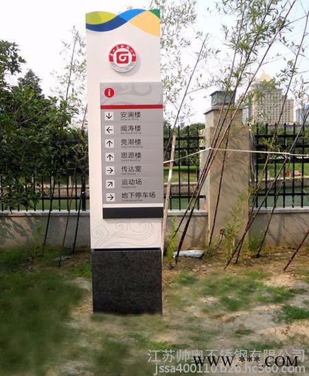 帅奥**导视牌、定制各种标识牌、立牌、大型精神堡垒图5
