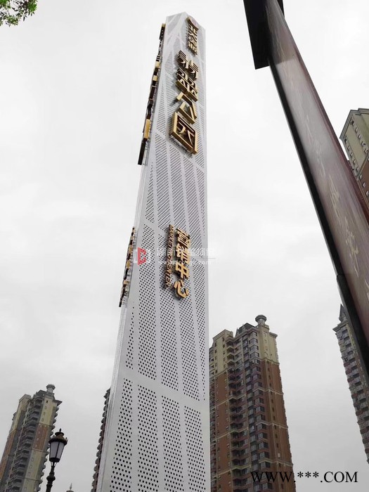 精工厂制作 个性创意时尚立式导向牌 大型精神堡垒导视立牌图3