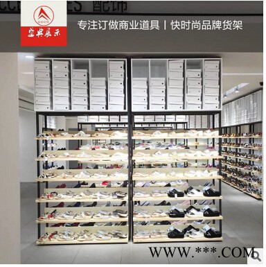 广东盛典专业定制鞋包展柜  商场鞋包展柜木质**柜按需定制图8