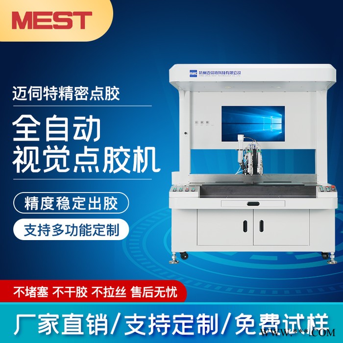厂家直营视觉点胶机 五金饰品铭牌立牌点胶设备 自动识别精密点胶 ccd视觉点胶机图2