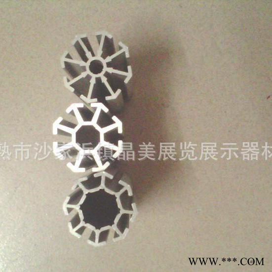 八棱柱，大孔八棱柱，小孔八棱柱展览板（三卡锁T型挂钩）图3