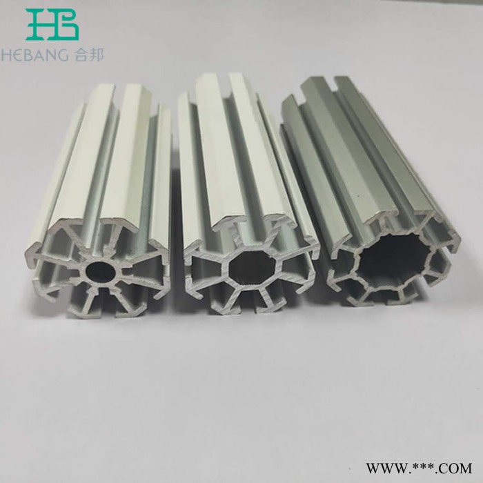 合邦HB-B001 八棱柱 标摊八棱柱 书画展板八棱柱 展览型材铝料立柱八棱柱图7