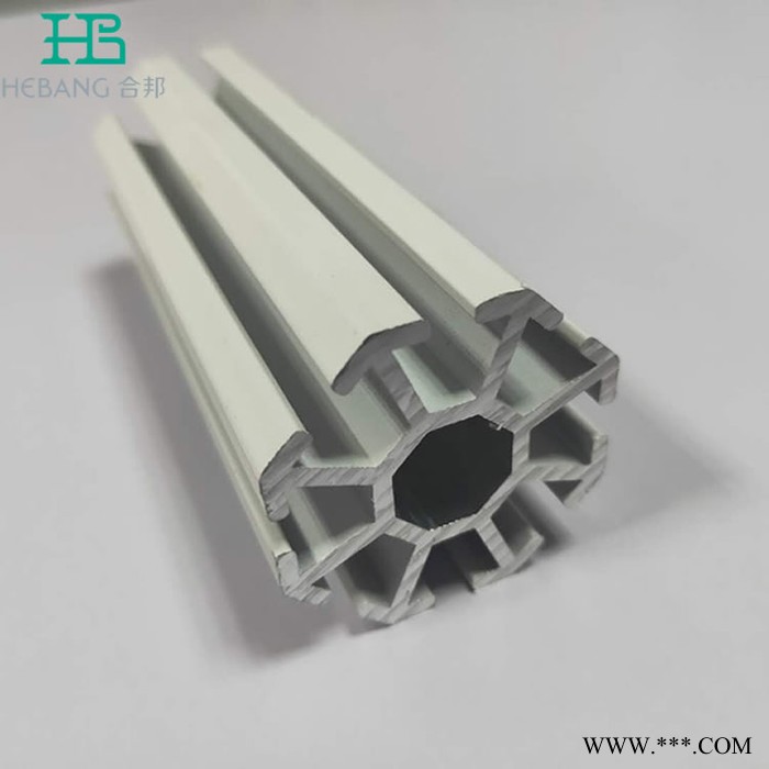 合邦HB-B001 八棱柱 标摊八棱柱 书画展板八棱柱 展览型材铝料立柱八棱柱图4