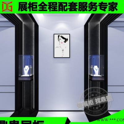 珠宝**柜商 高端会所珠宝**柜 珠宝**柜设计生产