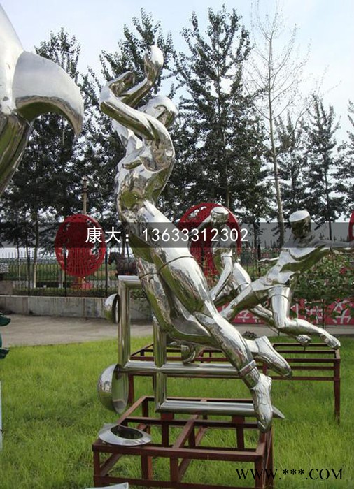 重庆康大雕塑定制 户外标识牌制作导向牌人形立牌雕塑图4