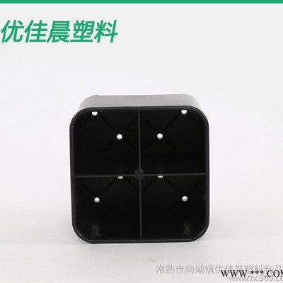 超市大号堆头地脚 堆头塑胶底脚配件 超市堆头促销台专用地脚