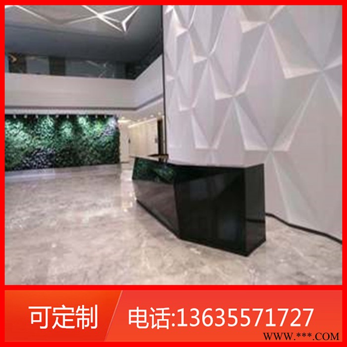 客乐思 人造石服务台 大理石接待台 奶茶服务台 人造石迎宾台图4