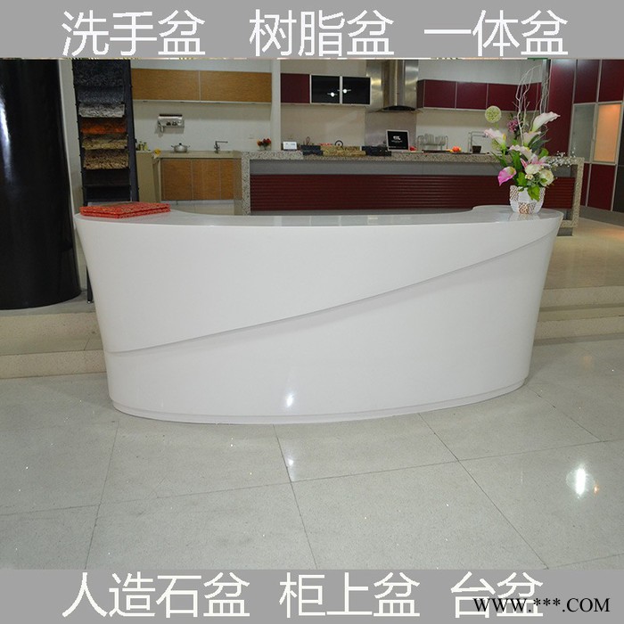 人造石吧台 前台接待台图4