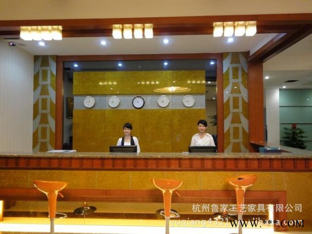 酒店接待台，宾馆接待台，办公接待台，酒店前台图3