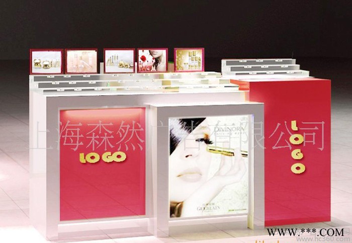 **特价化妆品展示柜 展示架 促销台 厂家设计提供生产制作