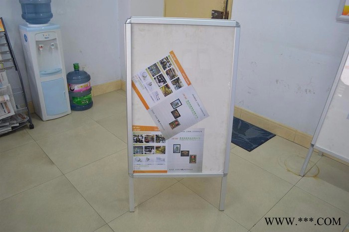 郑州钧道jd-hbj 折叠展架 宣传立牌指示架特殊定制|双面立式可换画面展板图4