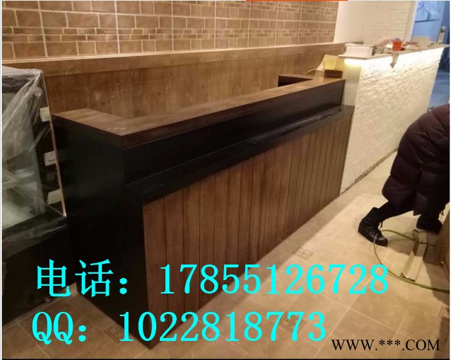 合肥各种款式新颖吧台接待台收银台专业制作专业生产图4