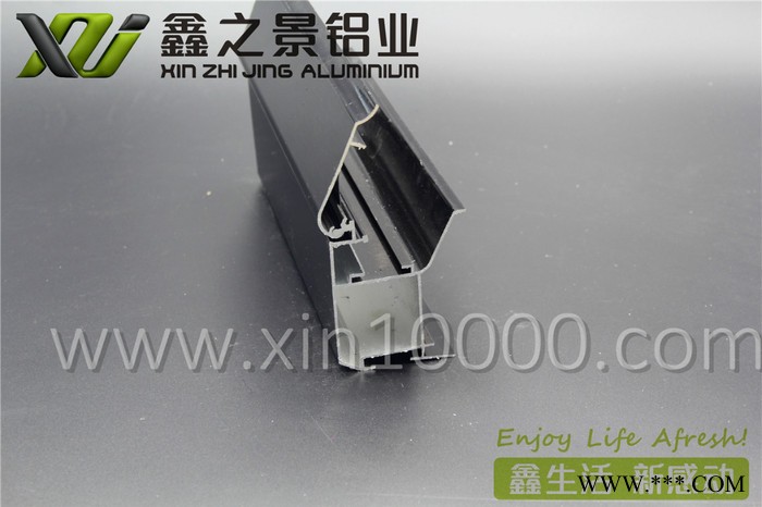 鑫之景6090拉布灯箱铝型材 铝合金图2