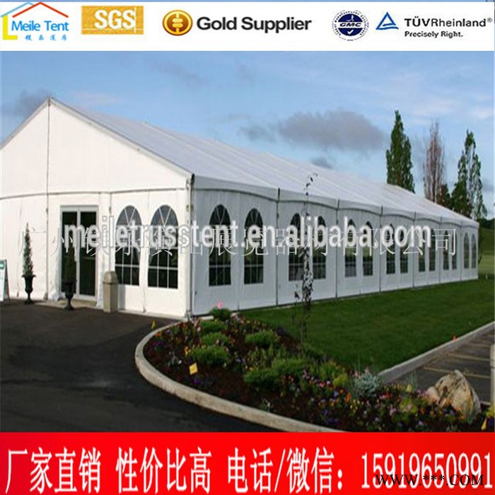 年末清仓 租赁户外3-10米尖顶铝合金型材篷房 德国展览商品广告展销帐篷图4
