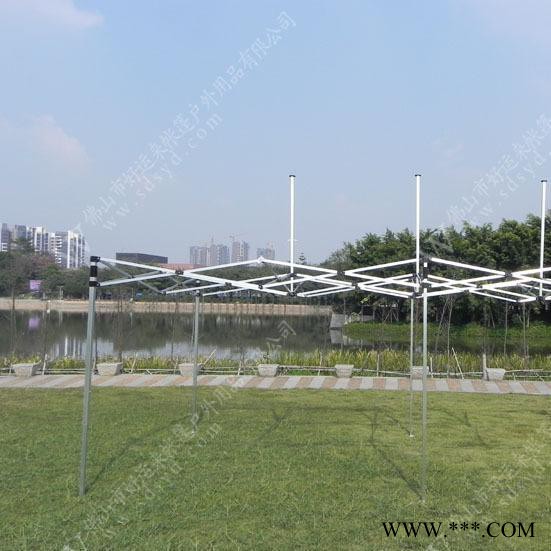 好运来帐篷户外用品38柱铝合金帐篷架 自动折叠帐篷架 户外帐篷架 3X6米图3