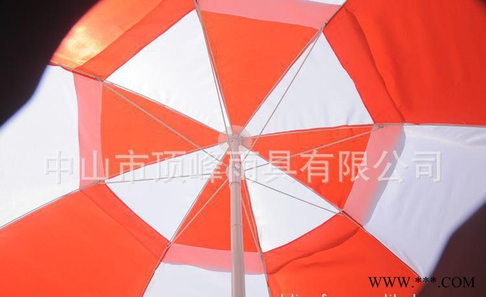 双层户外广告伞太阳伞 沙滩伞户外遮阳广告伞 户外太阳伞图3