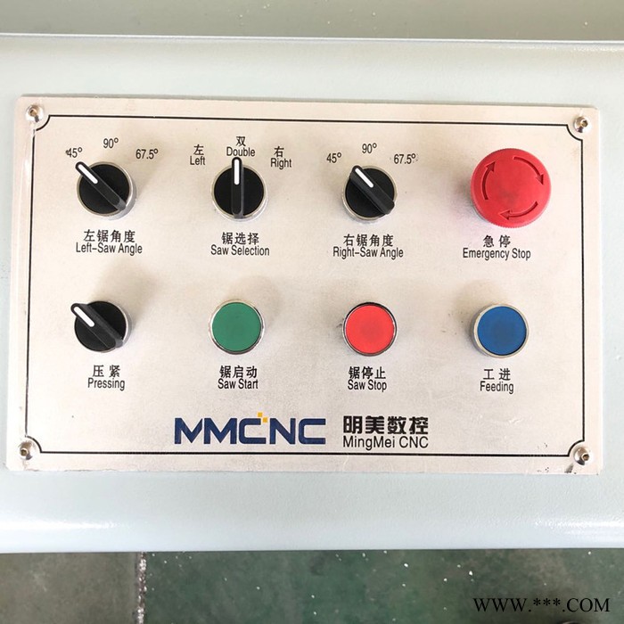 明美 JZ-600X5000 铝型材双头切割锯 铝型材数控双头切割锯 铝型材双头切割锯图6