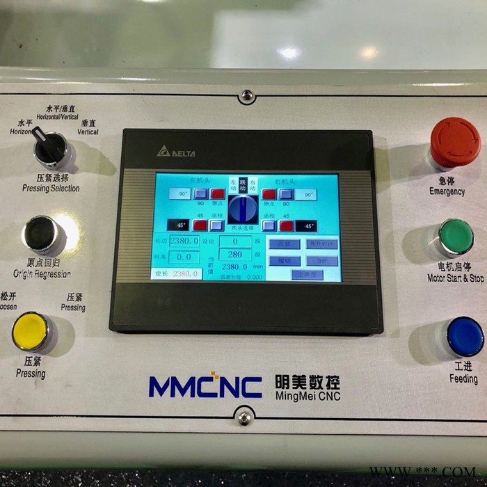 山东 明美 LJZ2R-CNC-500x6000 铝型材任意角数控双头切割锯 铝型材数控双头切割锯 铝型材数控切割锯图3