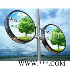 路灯杆铝型材灯箱|铝合金成型灯箱加工制作图2