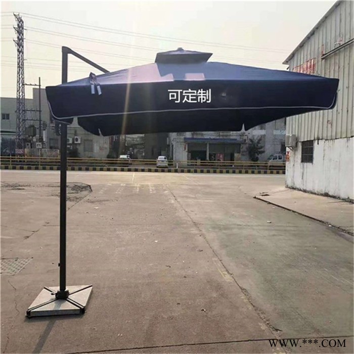 双层中柱遮阳伞  大型豪华遮阳伞 太阳伞图2