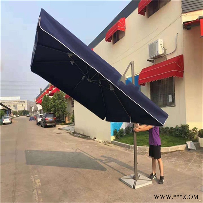 双层中柱遮阳伞  大型豪华遮阳伞 太阳伞图4