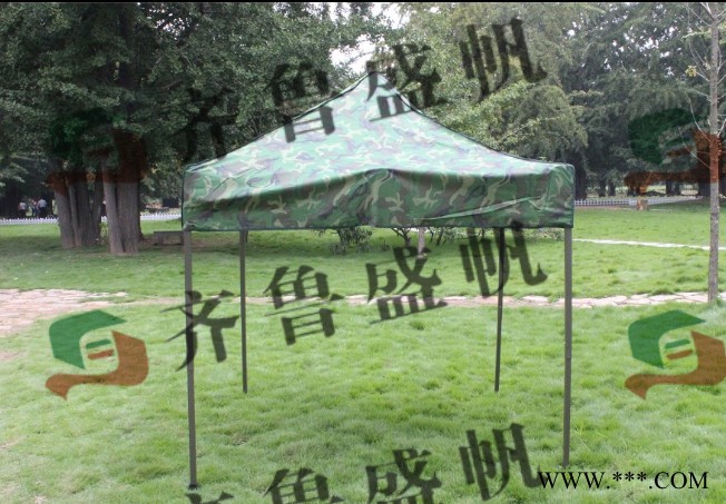 供应齐鲁盛帆黑金刚折叠帐篷2*2活动帐篷