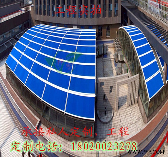 祥宇XY-018户外阳光房遮阳棚防紫外线遮阳篷雨棚窗口遮阳棚电动伸缩遮阳蓬 户外阳光房天幕推拉蓬广告棚图2