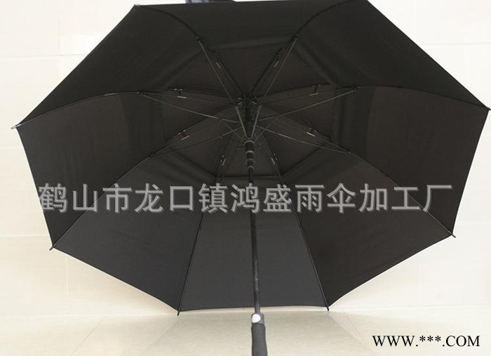 地摊雨伞 跑江湖 玻纤自动小黑伞 双层户外广告太阳伞定做印l图2
