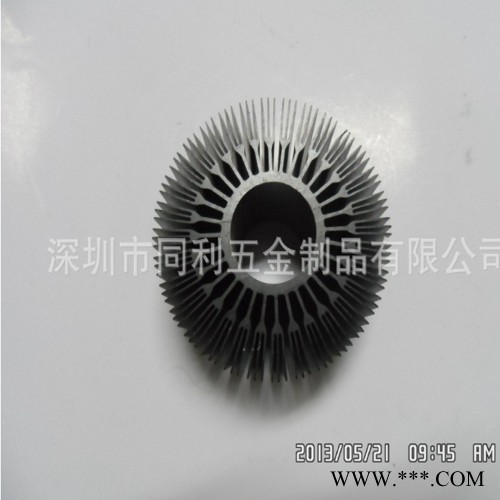 直销 精密led铝型材散热器 led太阳花铝型材散热器图2