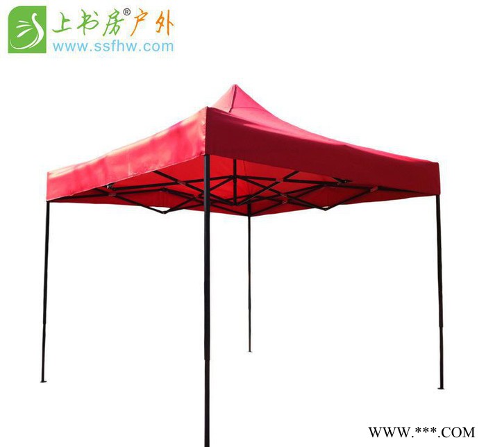 加厚型3米x3米四角广告折叠帐篷定做印字户外展览遮阳篷雨棚图2