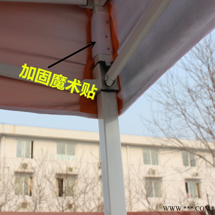 户外广告帐篷 牛津遮阳篷  折叠 伸缩摆摊展销四角帐篷图2